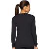 imageadidas Womens Basic Badge of Sport Long Sleeve TeeBlackShock Pink