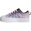 imageadidas Womens Bravada 20 Platform SneakerBlackBlue Spark MetClear Pink