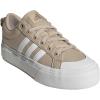 imageadidas Womens Bravada 20 Platform SneakerClay BrownWhiteCyber Metallic