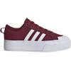 imageadidas Womens Bravada 20 Platform SneakerShadow RedCloud WhiteCloud White