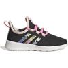 imageadidas Womens Cloudfoam Pure Running ShoeCore BlackBliss OrangeBliss Pink