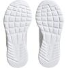 imageadidas Womens Cloudfoam Pure Running ShoeCore WhiteAcid OrangeBeam Pink