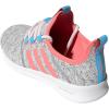 imageadidas Womens Cloudfoam Pure Running ShoeWhiteAcid RedGrey