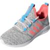 imageadidas Womens Cloudfoam Pure Running ShoeWhiteAcid RedGrey