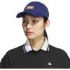 imageadidas Womens Court Relaxed Fit Strapback HatDark BlueClear Brown