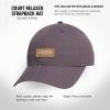 imageadidas Womens Court Relaxed Fit Strapback HatGrey StrataClear Brown