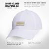 imageadidas Womens Court Relaxed Fit Strapback HatWhiteHemp Beige