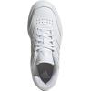imageadidas Womens Courtblock SneakersCloud White Cloud White Matte Silver