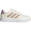 imageadidas Womens Courtblock SneakersOff WhiteWonder TaupeWonder Orchid
