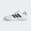 imageadidas Womens Courtblock SneakersWhiteBlackSilver Metallic
