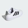imageadidas Womens Courtblock SneakersWhiteBlackSilver Metallic