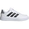 imageadidas Womens Courtblock SneakersWhiteBlackSilver Metallic