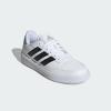 imageadidas Womens Courtblock SneakersWhiteBlackSilver Metallic