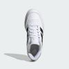 imageadidas Womens Courtblock SneakersWhiteBlackSilver Metallic