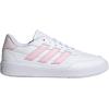 imageadidas Womens Courtblock SneakersWhiteClear PinkAlmost Pink