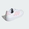 imageadidas Womens Courtblock SneakersWhiteClear PinkAlmost Pink