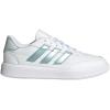 imageadidas Womens Courtblock SneakersWhiteMagic Grey MetallicHalo Blue