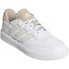 imageadidas Womens Courtblock SneakersWhiteOrbit GreyClay Brown
