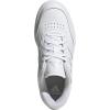 imageadidas Womens Courtblock SneakersWhiteWhiteMatte Silver