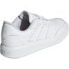 imageadidas Womens Courtblock SneakersWhiteWhiteMatte Silver