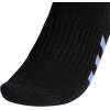 imageadidas Womens Cushioned Low Cut Socks with Arch Compression 3 PairsBlackBlue FusionViolet Fusion Purple