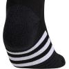 imageadidas Womens Cushioned Low Cut Socks with Arch Compression 3 PairsBlackNight GreyWhite