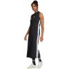 imageadidas Womens Essentials 3Stripes Long Racerback DressBlack  White
