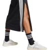 imageadidas Womens Essentials 3Stripes Long Racerback DressBlack  White