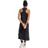 imageadidas Womens Essentials 3Stripes Long Racerback DressBlackWhite
