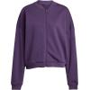 imageadidas Womens Essentials Contemporary Logo Bomber JacketAurora Plum