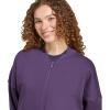 imageadidas Womens Essentials Contemporary Logo Bomber JacketAurora Plum