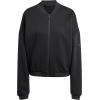 imageadidas Womens Essentials Contemporary Logo Bomber JacketBlack