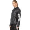imageadidas Womens Essentials Linear WindbreakerBlackWhite