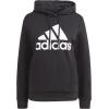 imageadidas Womens Essentials Logo Fleece HoodieBlackWhite