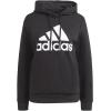imageadidas Womens Essentials Logo Fleece HoodieBlackWhite