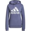 imageadidas Womens Essentials Logo Fleece HoodieOrbit VioletWhite