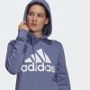 imageadidas Womens Essentials Logo Fleece HoodieOrbit VioletWhite