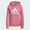 imageadidas Womens Essentials Logo Fleece HoodieRose ToneWhite