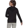 imageadidas Womens Essentials Logo HoodieBlackGold Metallic