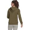 imageadidas Womens Essentials Logo HoodieFocus OliveWhite