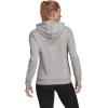 imageadidas Womens Essentials Logo HoodieMedium Grey HeatherWhite