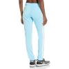 imageadidas Womens Essentials Warmup Slim Tapered 3Stripes Track PantsBliss BlueWhite