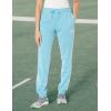 imageadidas Womens Essentials Warmup Slim Tapered 3Stripes Track PantsPreloved BlueWhite
