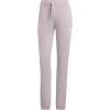 imageadidas Womens Essentials Warmup Slim Tapered 3Stripes Track PantsPreloved Fig