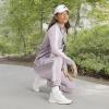imageadidas Womens Essentials Warmup Slim Tapered 3Stripes Track PantsPreloved Fig