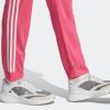imageadidas Womens Essentials Warmup Slim Tapered 3Stripes Track PantsPulse MagentaWhite