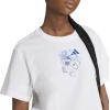 imageadidas Womens Farmers Market Graphic TShirtWhiteMini