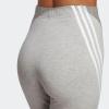 imageadidas Womens Future Icon Three Stripes Biker ShortsMedium Grey Heather