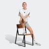 imageadidas Womens Future Icon Three Stripes Biker ShortsMedium Grey Heather