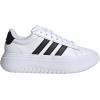 imageadidas Womens Grand Court Platform Sneakers Shoes Casual  WhiteWhiteBlackBlack